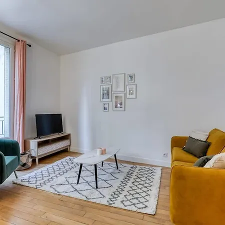 Daire Poissonniere -cosy Near Montmartre *